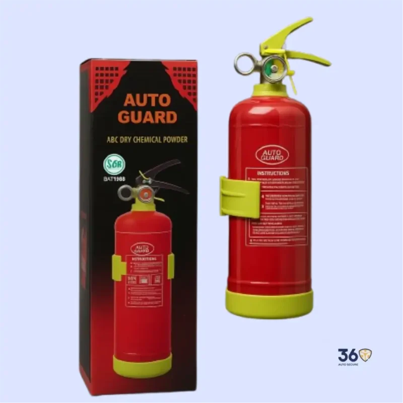 Auto Guard 1kg Fire Extinguisher - 360 AutoSecure